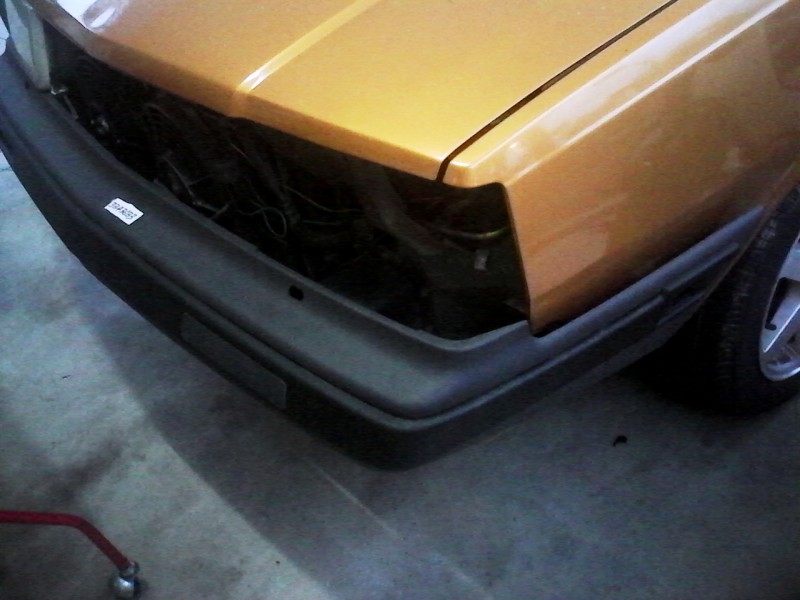 Front look after install