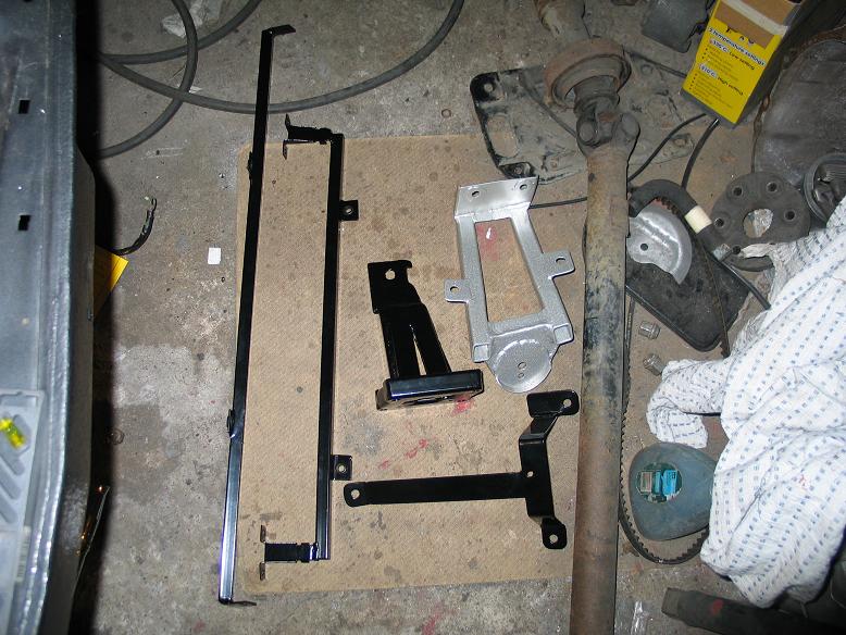 Some brackets powdercoated all nice