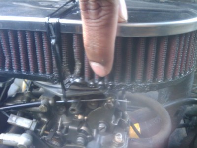 Melt incident 2 (Slightly melted underneath too)