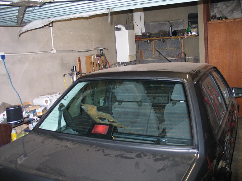 Back window in